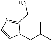 [1-(2-methylpropyl)-1H-imidazol-2-yl]methanamine Structure