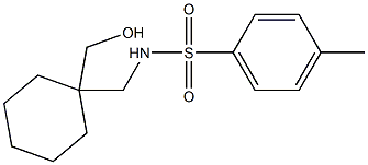 N-((1-(hydroxymethyl)cyclohexyl)methyl)-4-methylbenzenesulfonamide Structure