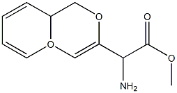 METHYL 2-(2H,3H-BENZO[3,4-E]1,4-DIOXIN-6-YL)-2-AMINOACETATE Structure
