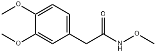 Benzeneacetamide, N,3,4-trimethoxy- 구조식 이미지