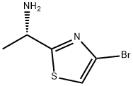 (S)-1-(4-BROMOTHIAZOL-2-YL)ETHANAMINE 구조식 이미지