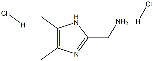 (4,5-dimethyl-1H-imidazol-2-yl)methanamine dihydrochloride 구조식 이미지