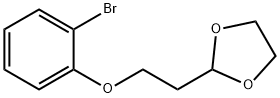 1,3-Dioxolane, 2-[2-(2-bromophenoxy)ethyl]- Structure