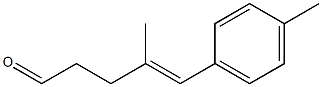 (4E)-4-methyl-5-(4-methylphenyl)pent-4-enal Structure