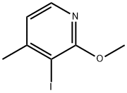 3-Iodo-2-methoxy-4-methylpyridine Structure