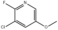 3-Chloro-2-fluoro-5-methoxy-pyridine Structure