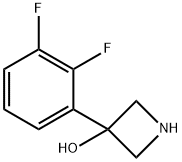 3-(2,3-difluorophenyl)azetidin-3-ol Structure