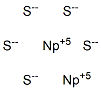 neptunium sulfide Structure