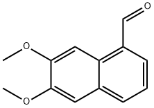 6,7-dimethoxy-1-naphthaldehyde Structure