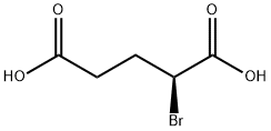 Pentanedioic acid, 2-bromo-, (2S)- 구조식 이미지