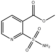 2-Sulfamoyl-nicotinic acid methyl ester Structure