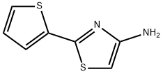 4-Amino-2-(2-thienyl)thiazole 구조식 이미지