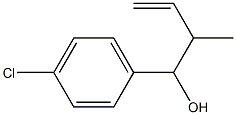 1-(4-chloro-phenyl)-2-methyl-but-3-en-1-ol Structure