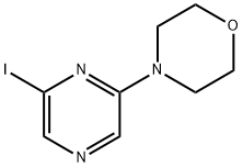 2-Iodo-6-morpholinopyrazine 구조식 이미지