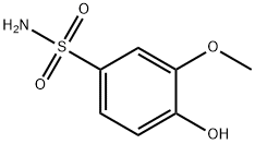 Benzenesulfonamide, 4-hydroxy-3-methoxy- 구조식 이미지