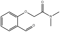 2-(2-formylphenoxy)-N,N-dimethylacetamide 구조식 이미지