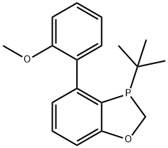 3-(tert-butyl)-4-(2-methoxyphenyl)-2,3-dihydrobenzo[d][1,3]oxaphosphole Structure