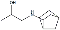 1-({bicyclo[2.2.1]heptan-2-yl}amino)propan-2-ol Structure