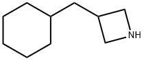 3-(cyclohexylmethyl)azetidine Structure