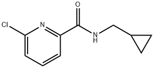 6-Chloro-N-(cyclopropylmethyl)pyridine-2-carboxamide Structure