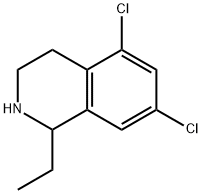 5,7-DICHLORO-1-ETHYL-1,2,3,4-TETRAHYDROISOQUINOLINE 구조식 이미지