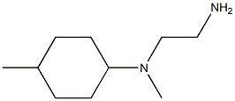 N1-methyl-N1-(4-methylcyclohexyl)ethane-1,2-diamine Structure