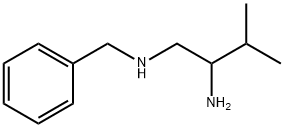 (2-amino-3-methylbutyl)(benzyl)amine Structure