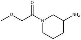 1-(3-aminopiperidin-1-yl)-2-methoxyethan-1-one Structure