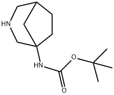 Carbamic acid,N-3-azabicyclo[3.2.1]oct-1-yl-, 1,1-dimethylethyl ester 구조식 이미지