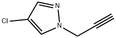 4-chloro-1-(prop-2-yn-1-yl)-1H-pyrazole 구조식 이미지