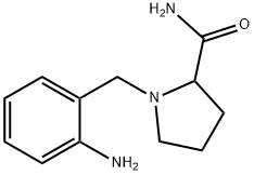 1-[(2-aminophenyl)methyl]pyrrolidine-2-carboxamide Structure