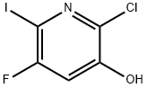 3-Pyridinol, 2-chloro-5-fluoro-6-iodo- 구조식 이미지