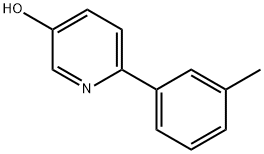 3-Hydroxy-6-(3-tolyl)pyridine Structure