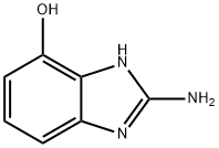2-amino-1H-1,3-benzodiazol-4-ol Structure