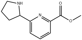 methyl-6-(pyrrolidin-2-yl)pyridine-2-carboxylate 구조식 이미지