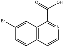 7-bromoisoquinoline-1-carboxylic acid Structure