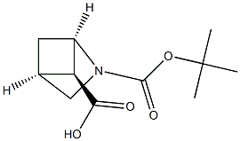 (1R,4S,5S)-2-[(tert-butoxy)carbonyl]-2-azabicyclo[2.1.1]hexane-5-carboxylic acid Structure