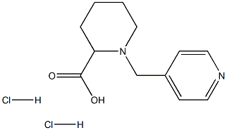 1-(pyridin-4-ylmethyl)piperidine-2-carboxylic acid dihydrochloride Structure