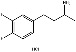 4-(3,4-difluorophenyl)butan-2-amine hydrochloride 구조식 이미지