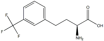 (S)-2-Amino-4-(3-trifluoromethylphenyl)butanoic acid Structure