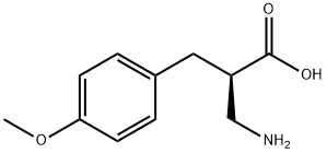 (R)-3-amino-2-(4-methoxybenzyl)propanoicacid Structure