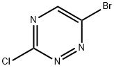 1,2,4-Triazine, 6-bromo-3-chloro- Structure
