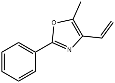 5-methyl-2-phenyl-4-vinyloxazole Structure