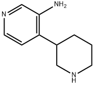 3-Amino-4-(piperidin-3-yl)pyridine 구조식 이미지