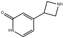 4-(azetidin-3-yl)pyridin-2-ol 구조식 이미지