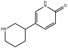 2-Hydroxy-5-(piperidin-3-yl)pyridine 구조식 이미지