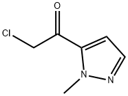 2-chloro-1-(1-methyl-1H-pyrazol-5-yl)ethan-1-one Structure