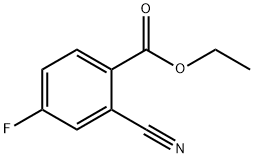 ethyl 2-cyano-4-fluorobenzoate Structure