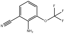 2-Amino-3-trifluoromethoxy-benzonitrile 구조식 이미지