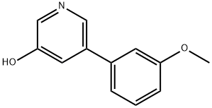 3-Hydroxy-5-(3-methoxphenyl)pyridine Structure